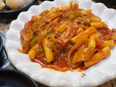 辣炒年糕-真利味·脊骨火锅·正宗韩国料理(韩乐坊店)