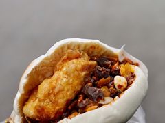 蛋菜夹馍-老马家马蓉蛋菜夹馍·腊牛肉夹馍(回民街店)