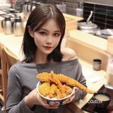 捧一大碗香酥酥的丼饭🍤｜金子半之助