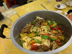 -炕锅羊肉土火锅面片大王
