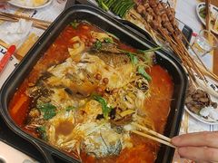 -東豫狼鲜货烧烤. 碳火烤鱼. 小龙虾(上海首店)