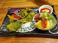 大叶炸虾饼-老村旧煲(江宁金鹰店)