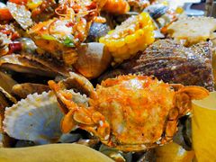 螃蟹-东来菜馆•手抓海鲜家常菜•海鲜锅贴(鸽子窝店)