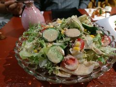 日式胡麻酱沙拉-花笙记打边炉·煲仔饭(五大道店)
