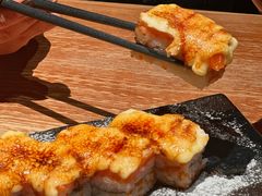 焦糖三文鱼押箱寿司-稻前Taoki(方圆荟店)