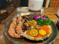 -明洞阿姨·韩式酱蟹烤肉·创意料理(三元桥店)