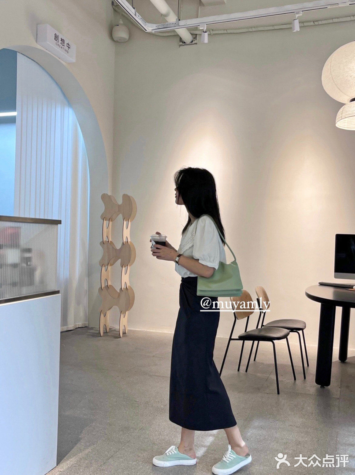 瑞安|韩风简约门头设计感·木质咖啡店🚪