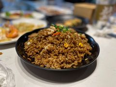 海鲜鱿鱼炒饭-凯萨印象铁板烧(苏州中心店)