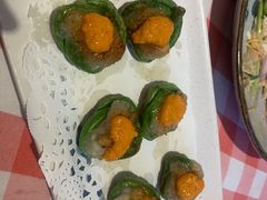 蟹黄墨鱼饼-龙桥私厨·姜花菊花过桥鱼·顺德菜(容桂店)