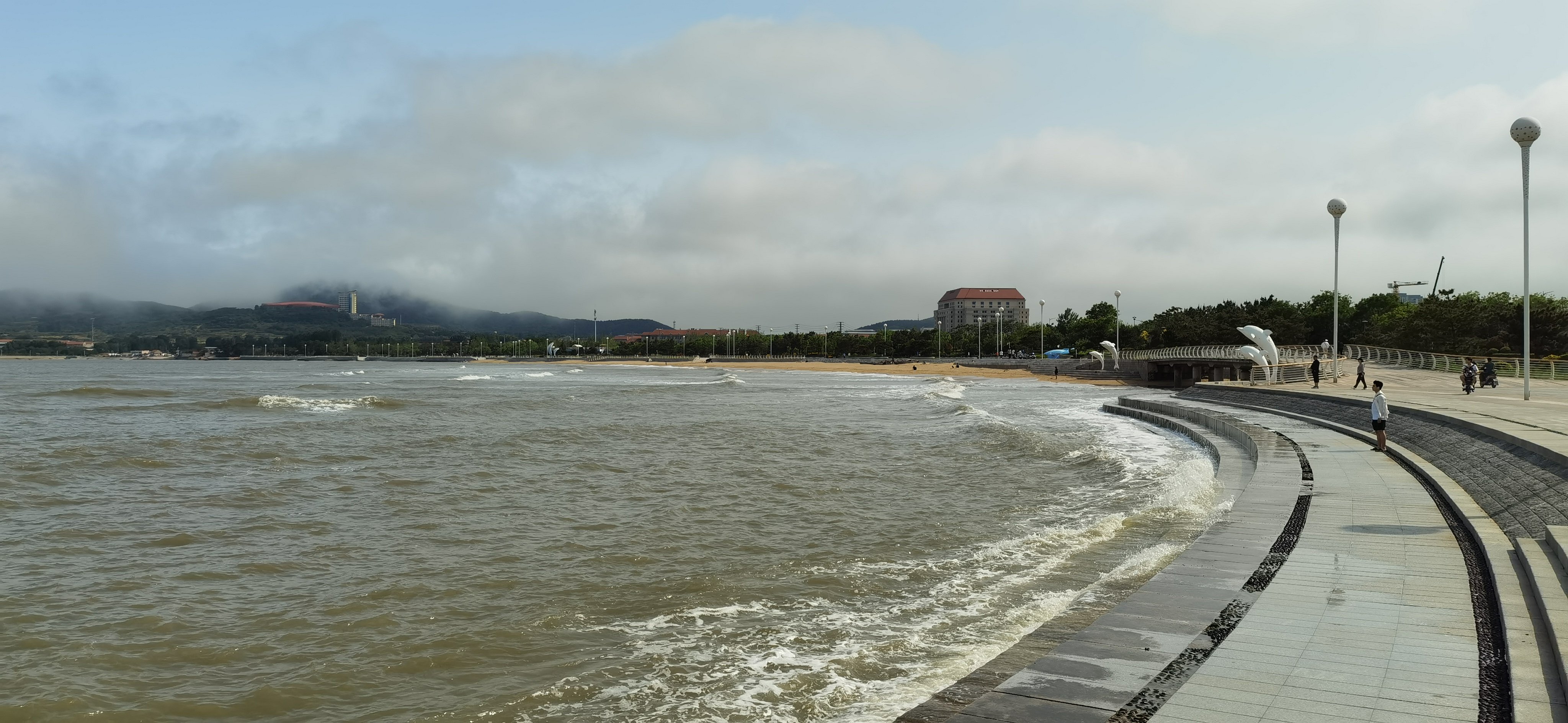 黄岛山海湾图片