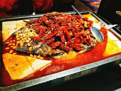 -探鱼·鲜青椒爽麻烤鱼(三水广场店)