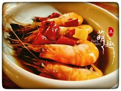 肉桂醉大虾-绿茶餐厅(华联万柳店)