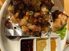 石头烤牛窝骨-蒙料·手把肉(望京店)