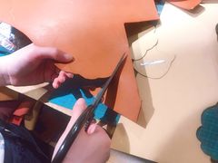 制作过程-如果·追梦手工皮具DIY教学店(田子坊店)