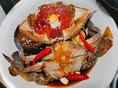 -草家酱蟹炭火烤肉店(珲春南路二店)