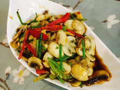 烧汁口蘑-素心斋素食餐厅