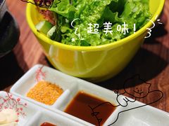 -明洞阿姨·韩式酱蟹烤肉·创意料理(三元桥店)