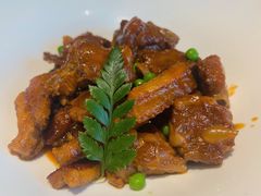 甜晒鳗鳞烧排骨-味莊·青岛菜(云霄路店)