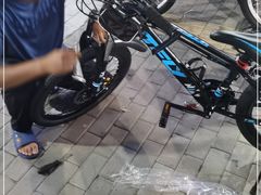 -道路口单车爱瓦士dahon大行