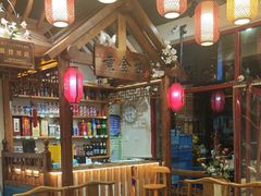 -东来菜馆•手抓海鲜家常菜•海鲜锅贴(鸽子窝店)
