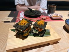 和牛海膽千層魔方-鸟山鸣·日料食堂(王府井店)