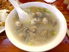 蚵仔线面-建国蚵煎蚵面