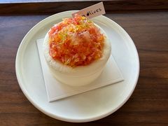 柑橘酸奶油慕斯-Ten Olives甜点