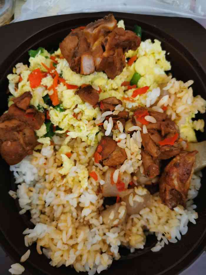 传奇木桶饭排骨饭-"在点评上面看到的外卖这家店生意好像更火一.