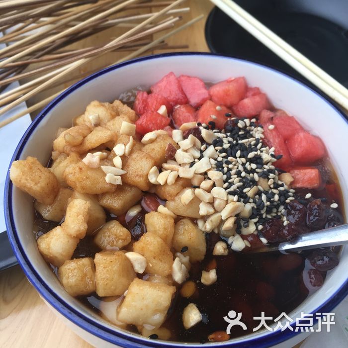 乐糖冰粉钵钵鸡红糖西瓜糍粑冰粉图片-北京钵钵鸡-大众点评网