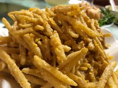 咸蛋黄土豆丝-新旺美食林农家菜(岭南路店)