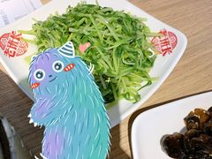 新鲜豌豆苗-老班长手工灌汤包老店(东山店)