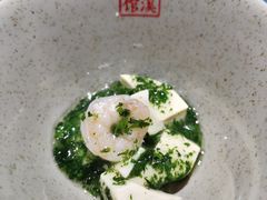芥菜虾仁嫩豆腐-兰溪小馆(东直门簋街店)