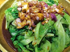 红葱头淋生菜-桃姐农庄老字号(从化温泉店)