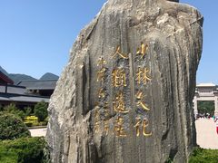 老者题词-少林寺景区