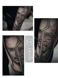 -幸运7纹身刺青Lucky7tattoo