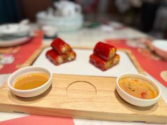 金沙海虾红米肠-悦得闲广式点心茶楼(蓝鲸世界店)