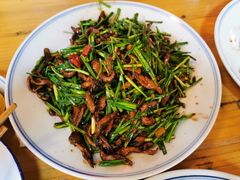 韭菜鳝丝-江南荣村(小溪店)