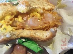 半鸡半虾堡-肯德基(大连金三角店)