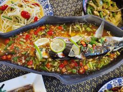 青柠檬蒸乌头鱼-南沙游艇会·大兵船餐厅