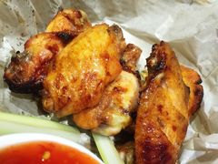 烤鸡翅，巨好吃-JINNS锦时 steak&pizza(浸信会礼拜堂旧址店)