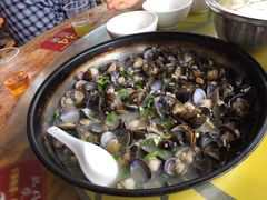 蒸沙蚬-大赤坎肥仔强烧味海鲜餐厅(大赤坎店)