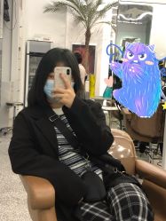 -I+造型烫发染发