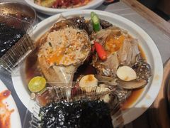 -草家酱蟹炭火烤肉店(珲春南路一店)