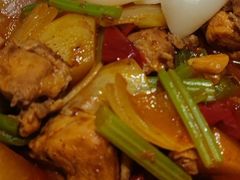 伊利辣皮子烩大盘鸡-西贝莜面村(上海百联西郊店)