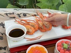 -七的湖·晚芳亭·阳澄湖农家菜·大闸蟹(莲花岛店)