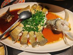 葱油有机武昌鱼-知楚•精致湖北菜(武商MALL店)