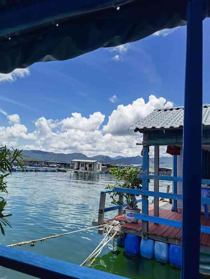 海上老陈鱼排餐厅-"第二次来这家鱼排.可惜是封海没有什么海鲜.