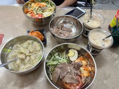 -吉林延边牛肉汤饭，大冷面