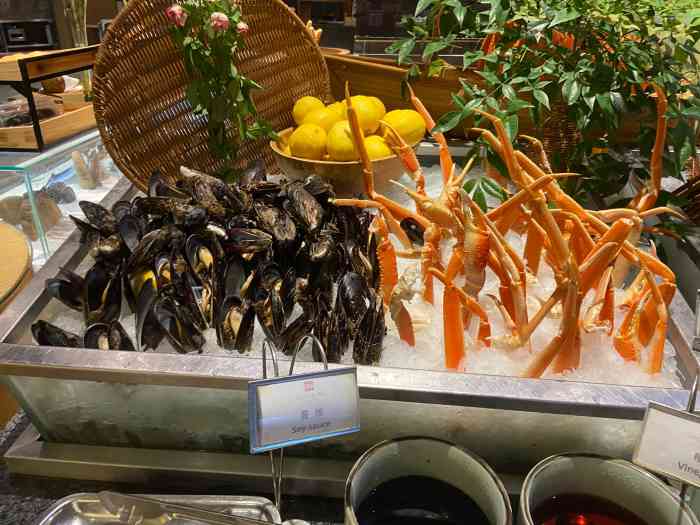 国贸景澜大饭店·知竹海鲜自选餐厅-"大众点评上的订位没有用!没有用!