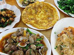 蒜蓉蒸鲍鱼-明记海鲜大排档(巽寮湾店)